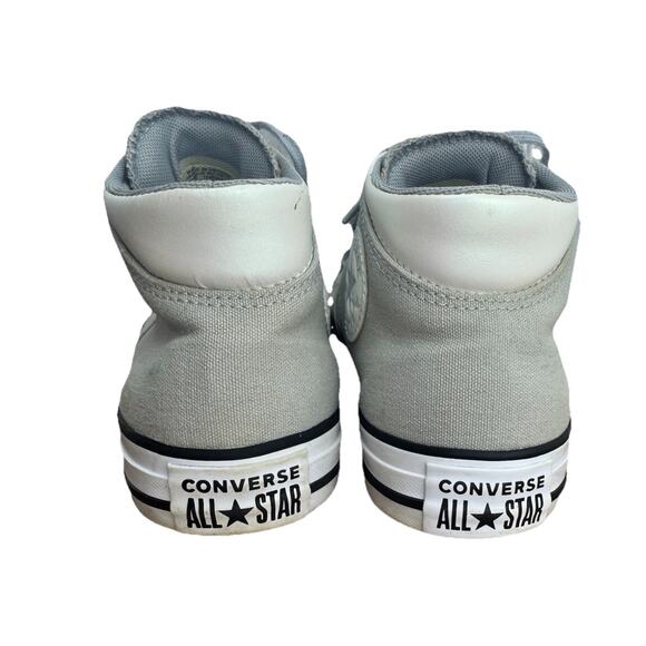 Converse Chuck Taylor All Star Ox Madison Mid Womens Sz 9 Wolf Grey Pearl - Picture 6 of 14